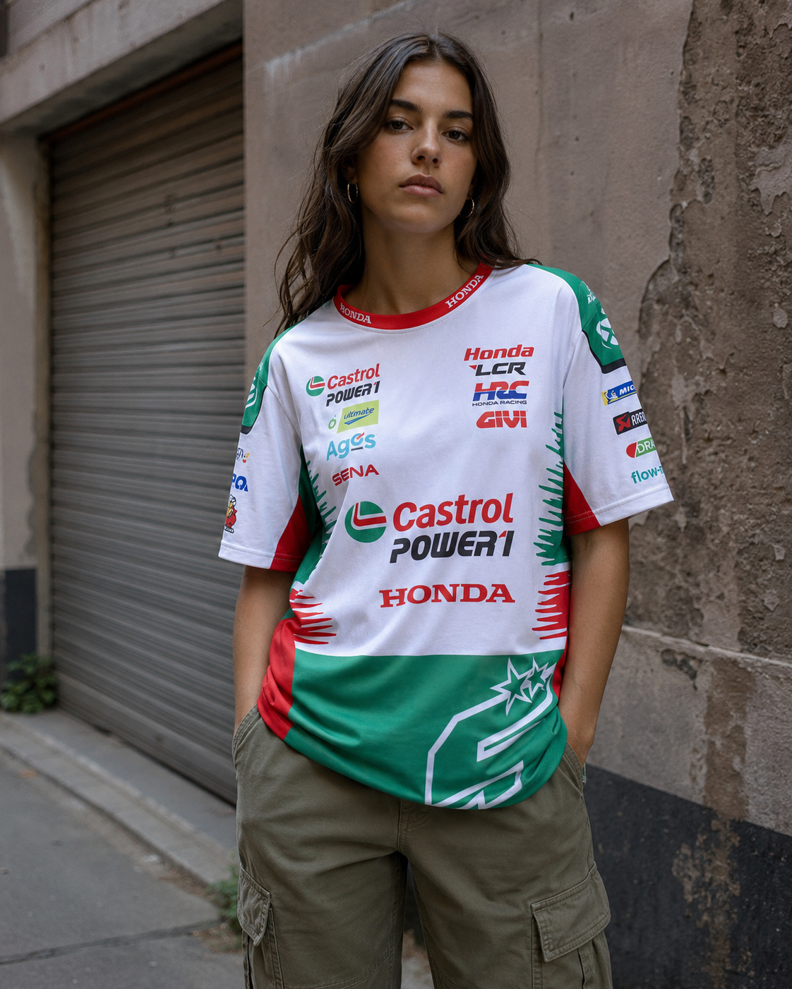 LCR Honda Racing Team T-shirt réplique homme Johann Zarco #5 2026 IXON 