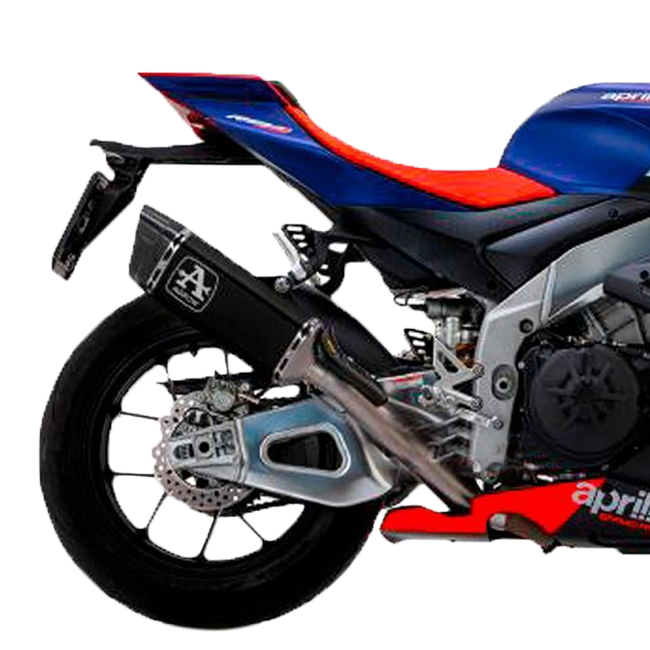 Kit de glissement de flèche Pista en acier inoxydable sombre Aprilia RSV4 1100 Factory (21-25) 71004PTN 