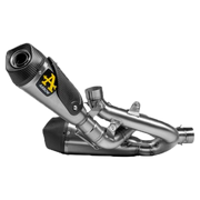 Système d'échappement Arrow semi-complet en acier inoxydable pour Ducati Panigale V4/S/R (18-24) 71161PK 