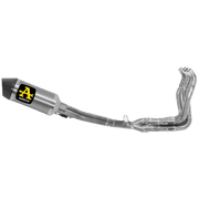 Système d'échappement complet Arrow Competition en acier inoxydable pour Yamaha YZF-R3 (15-20) 71180CKZ 