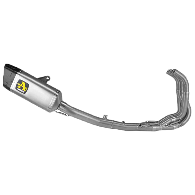 Système d'échappement complet Arrow Competition Titanium Kawasaki ZX-4RR (23-25) 71234PTZ 