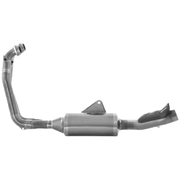 Flèche courbée avec catalyseur en acier inoxydable Aprilia RS 660 (20-25) 71755KZ 