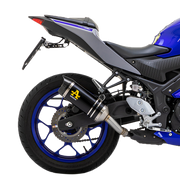 Flèche Slip-On Thunder Aluminium Noir Yamaha YZF-R3 (21-25) 71831AKN 