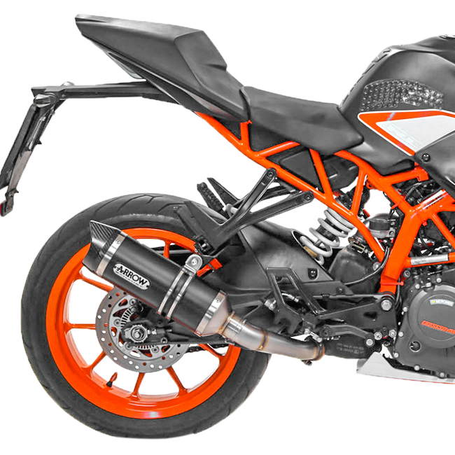 Flèche Slip-On Thunder Aluminium Sombre KTM RC 390 (17-20) 71860AKN 