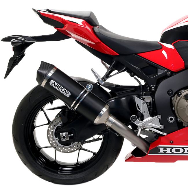 Flèche Slip-On Indy-Race Aluminium Sombre Honda CBR 1000 RR SC77 (17-19) 71869AKN 
