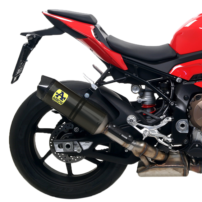 Porte-flèche Slip-On Race-Tech Aluminium Noir BMW S1000RR K67 (19-25) 71903AKN 