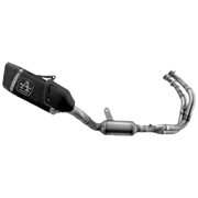 Système complet Arrow Pista en acier inoxydable Dark pour Yamaha YZF-R7 (21-25) 71958PKNW 