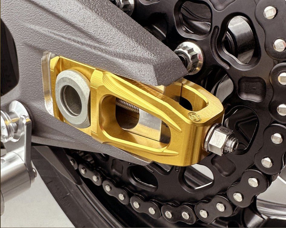 Kit de tendeur de chaîne avec support d'étrier et Brembo P2-30 69,5 mm XA6H530 Motocorse Ducati Panigale V4/S (2025) 