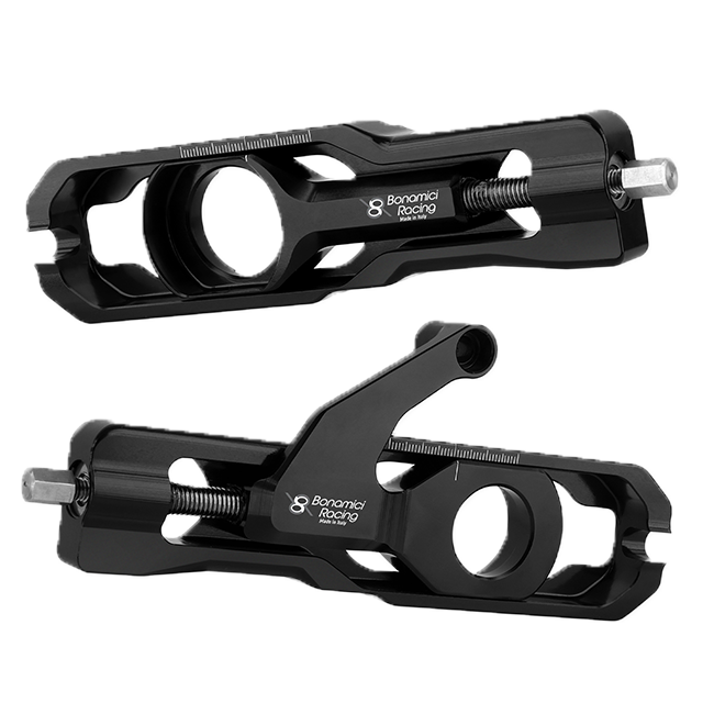Tendeur de chaîne avec support d'étrier de frein Bonamici Racing Yamaha YZF-R9 (25-26) CHAD17P_BK 