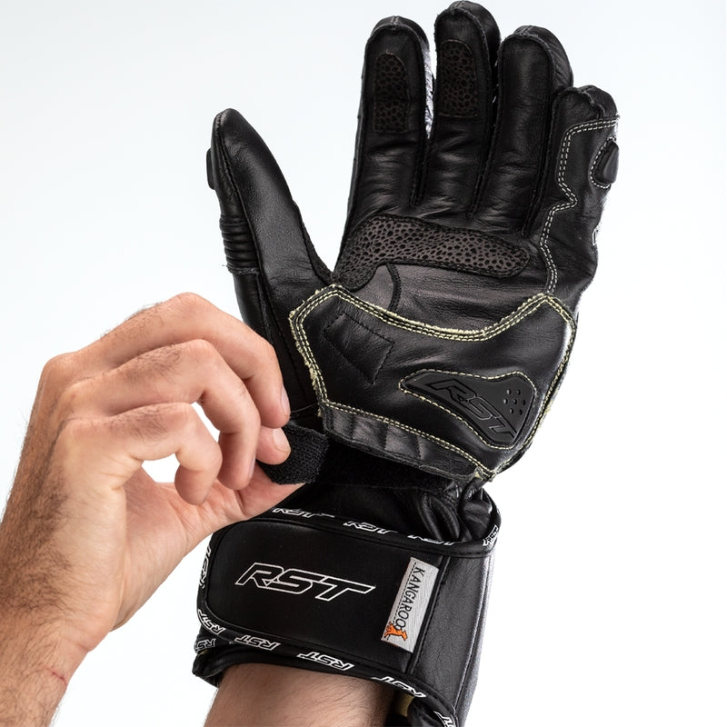 Gants en cuir moto RST Tractech Evo 4 | Femmes | Noir | 103495 