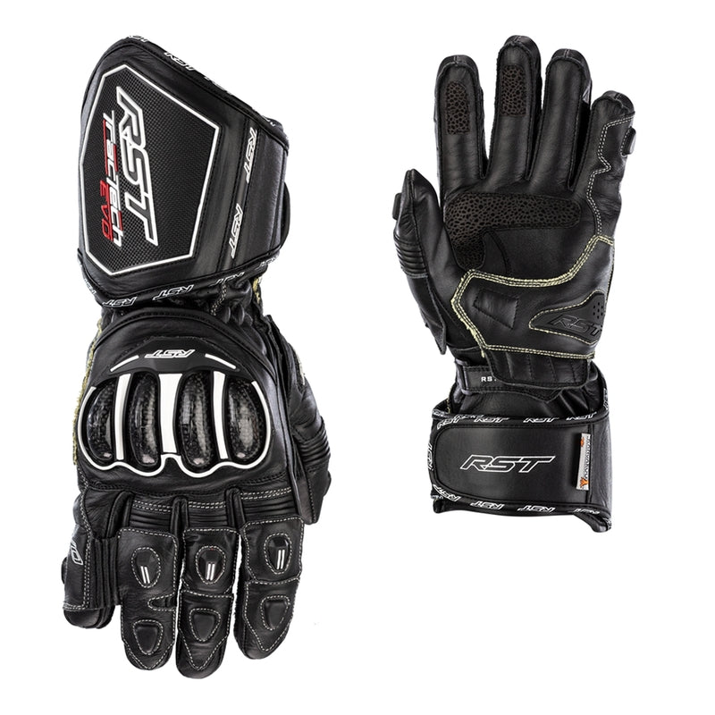 Gants en cuir moto RST Tractech Evo 4 | Femmes | Noir | 103495 