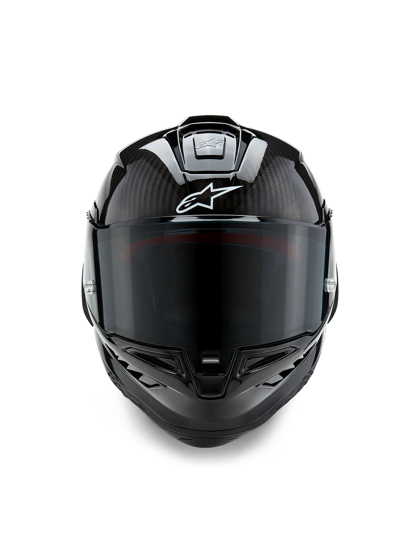 Casque Alpinestars Supertech R10 Solid Carbone Brillant 8200124-1902 