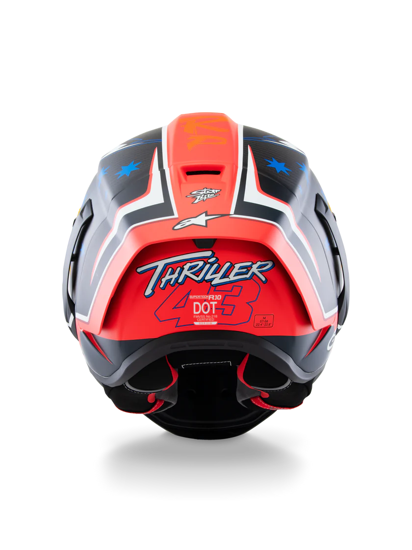 Casque Alpinestars Supertech R10 Édition Limitée Jack Miller Replica 2024 8200725-7226 