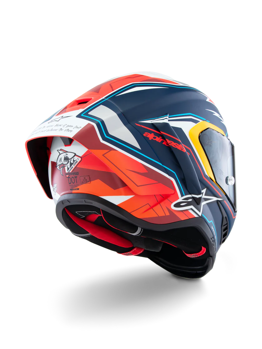 Casque Alpinestars Supertech R10 Édition Limitée Réplique Pedro Acosta 2024 8200925-7236 