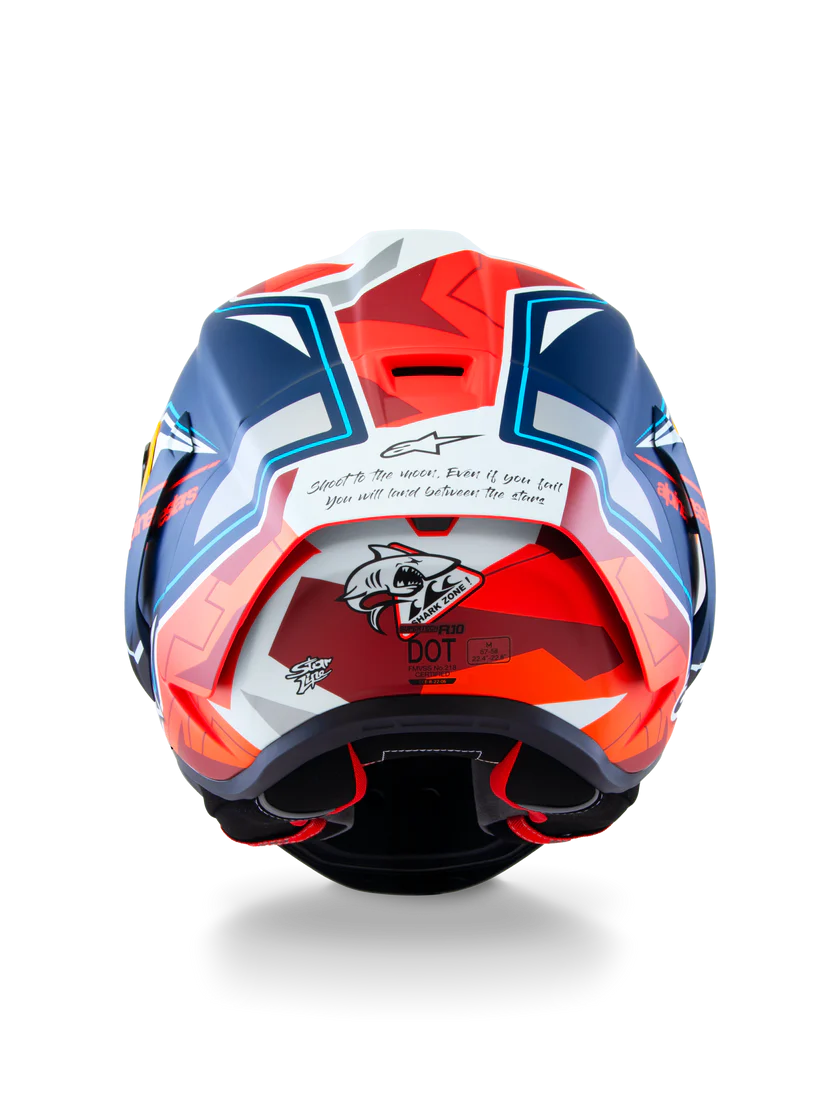 Casque Alpinestars Supertech R10 Édition Limitée Réplique Pedro Acosta 2024 8200925-7236 