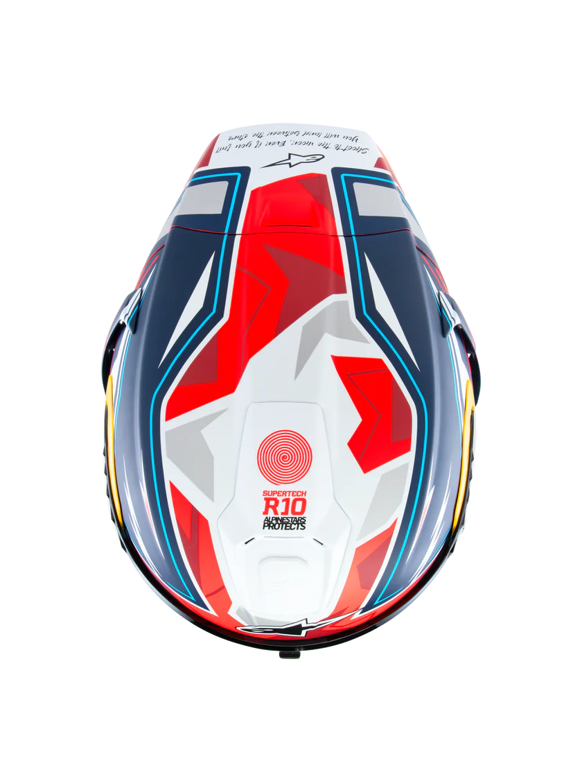 Casque Alpinestars Supertech R10 Édition Limitée Réplique Pedro Acosta 2024 8200925-7236 