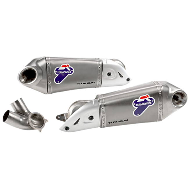 Kit d'échappement Slip-On en titane Termignoni pour Ducati Panigale 1199/R/S (12-17) 96450311B 