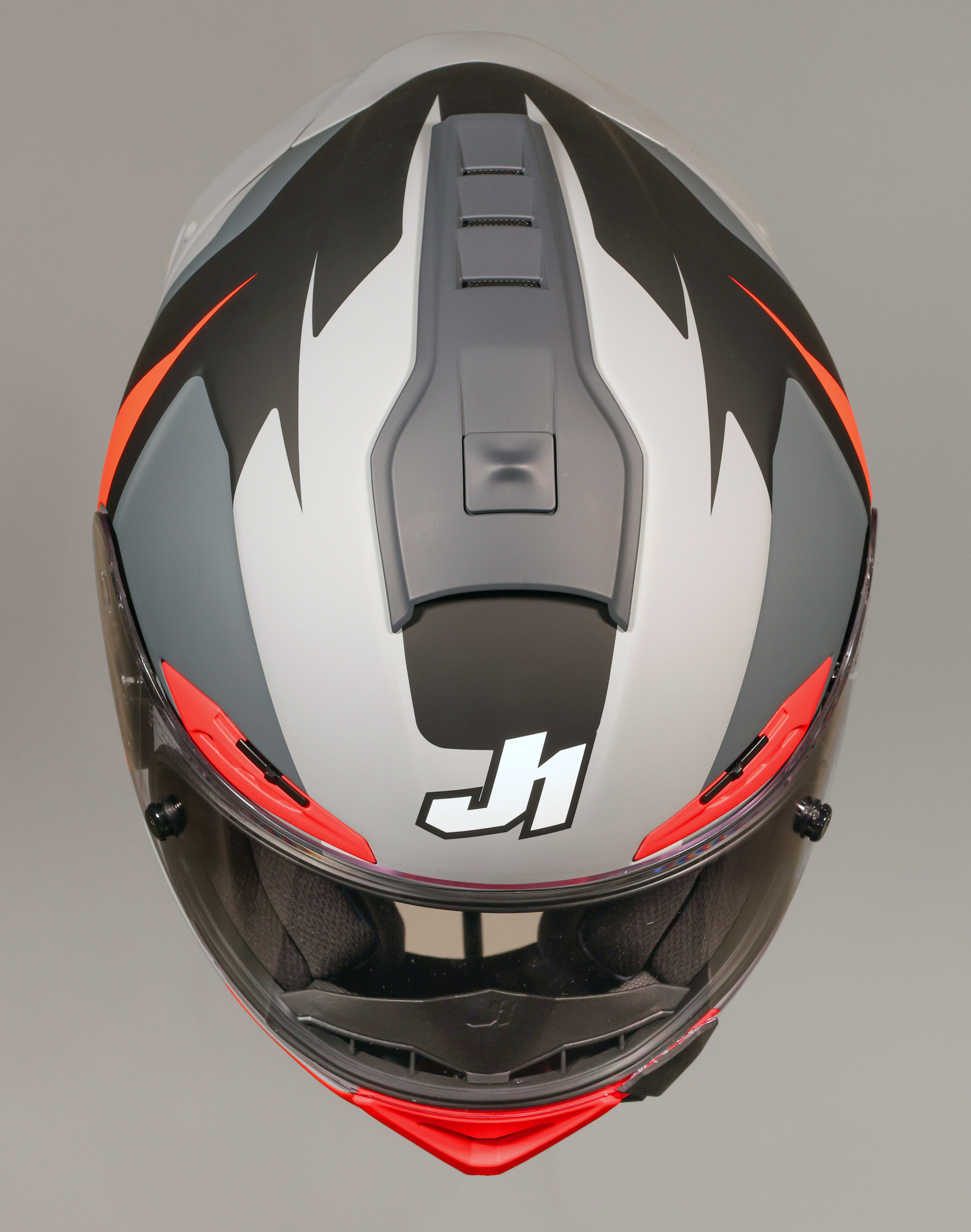 Just1 J-PGRF Casque Flèche Rouge / Noir Mat 6130320271005 