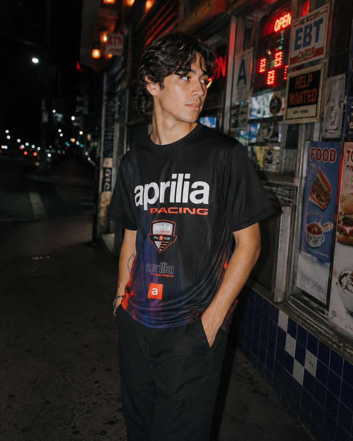 T-shirt Aprilia BeARacer 2026 homme IXON 104101179 