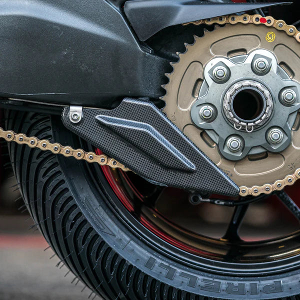 Protection de chaîne en carbone WorldSSP Feel Racing Ducati Panigale V2 955 (20-24) FR.495.114.C 