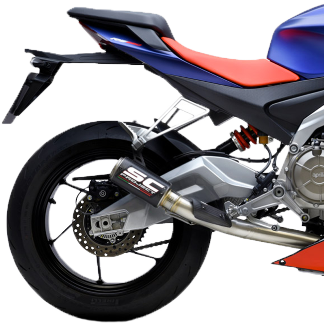 SC-Project Système complet en acier inoxydable 2-1 CR-T Aprilia RS 660 (20-25) 