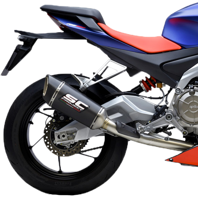 SC-Project installation complète en acier inoxydable 2-1 SC1-R Aprilia RS 660 (20-25) A23A-AC90 