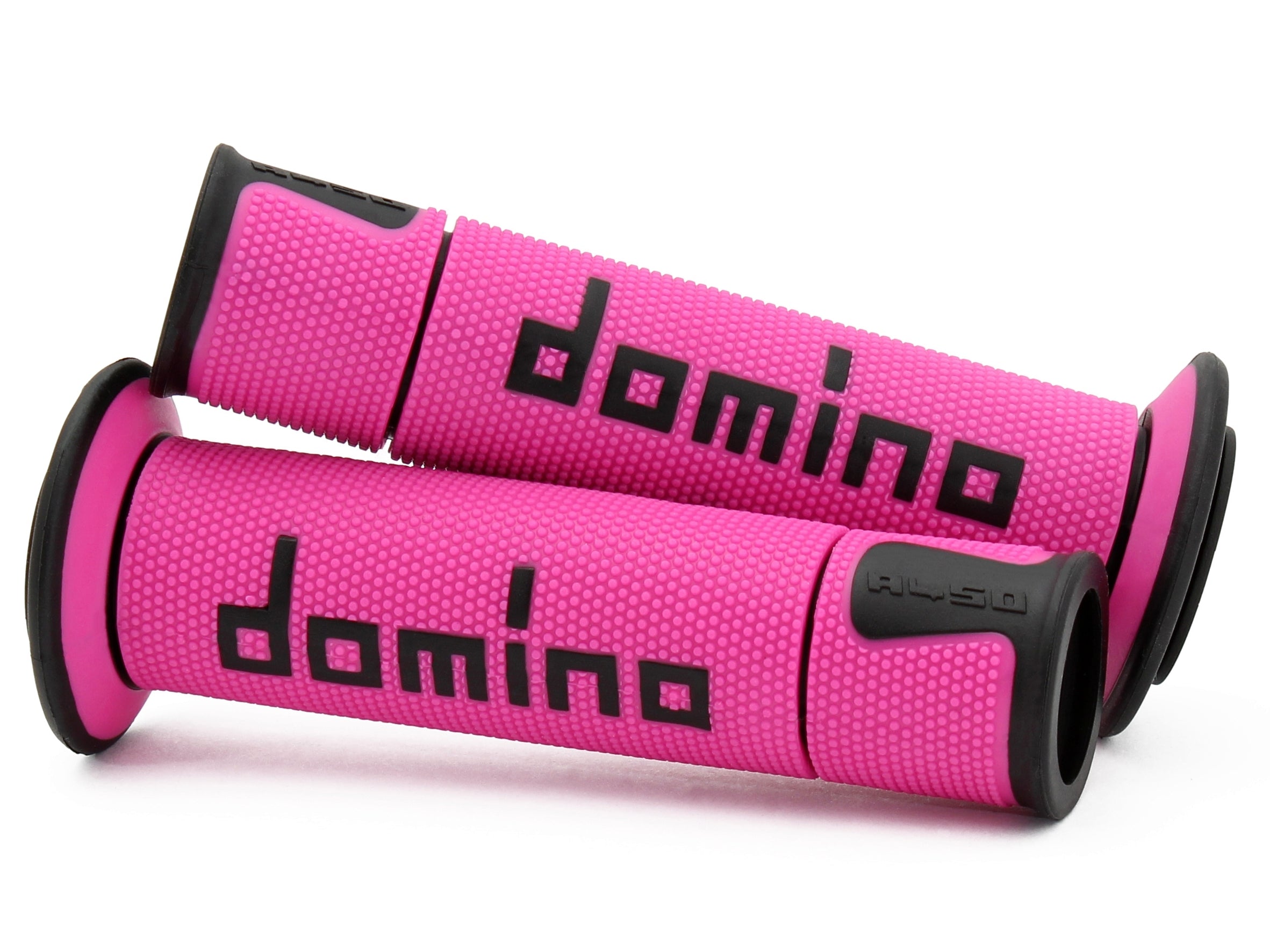 Poignées de course Domino A450 – Caoutchouc de poignée disponible en plusieurs couleurs 