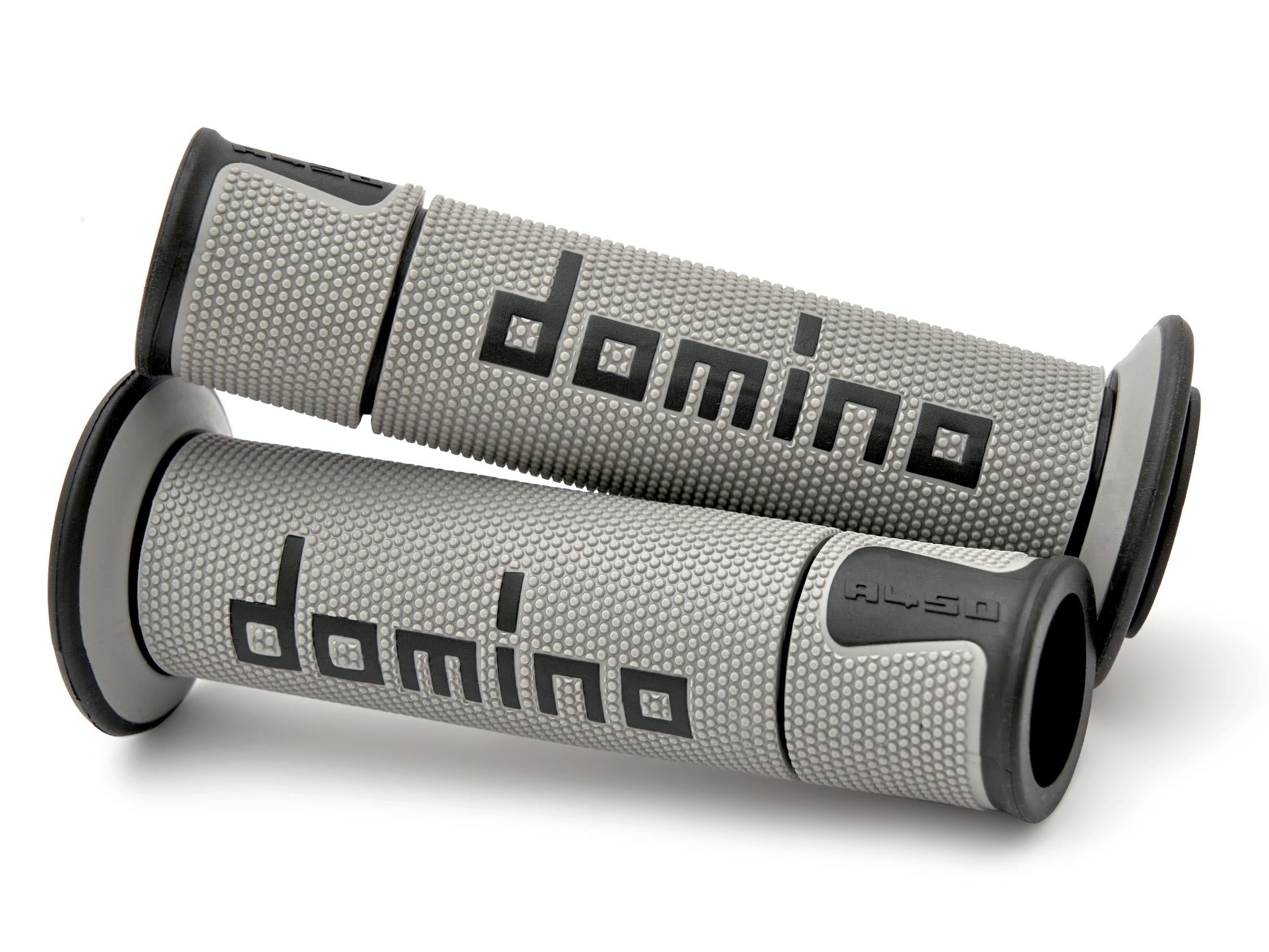 Poignées de course Domino A450 – Caoutchouc de poignée disponible en plusieurs couleurs 