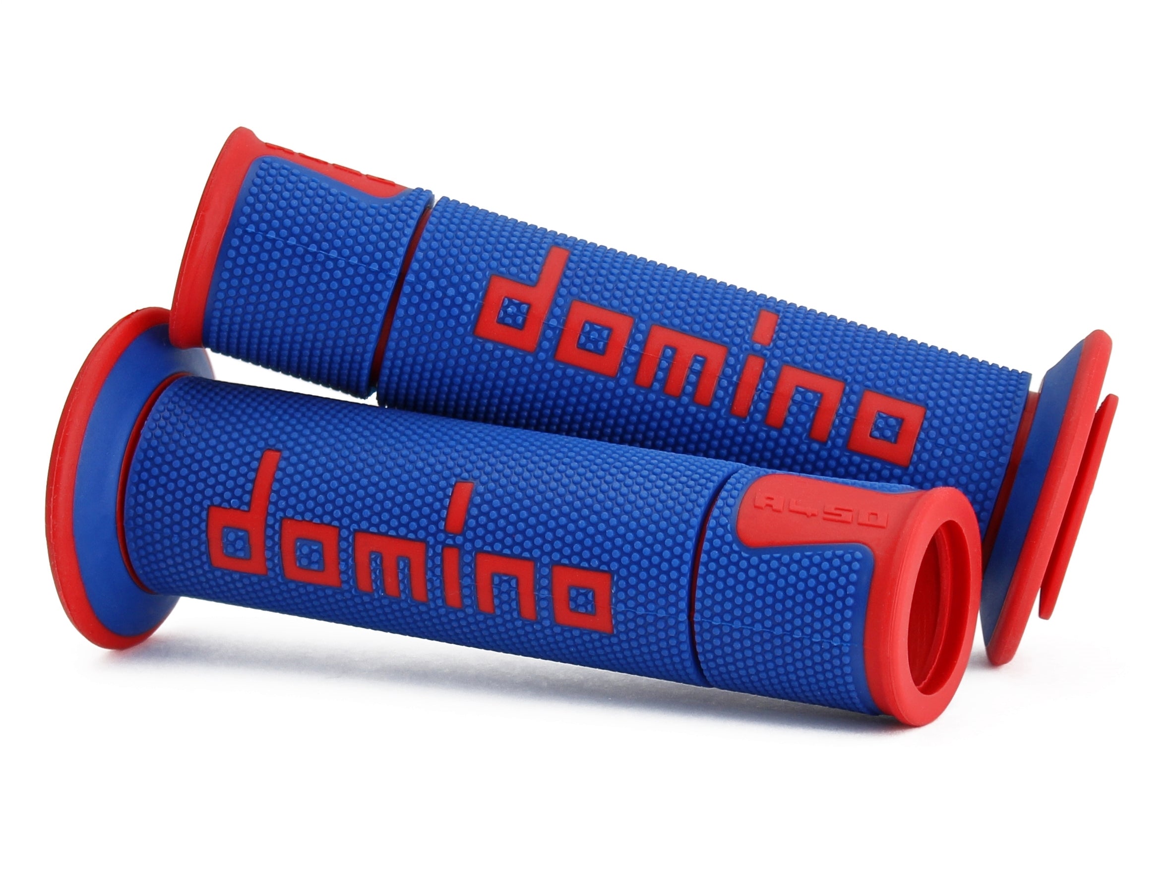 Poignées de course Domino A450 – Caoutchouc de poignée disponible en plusieurs couleurs 