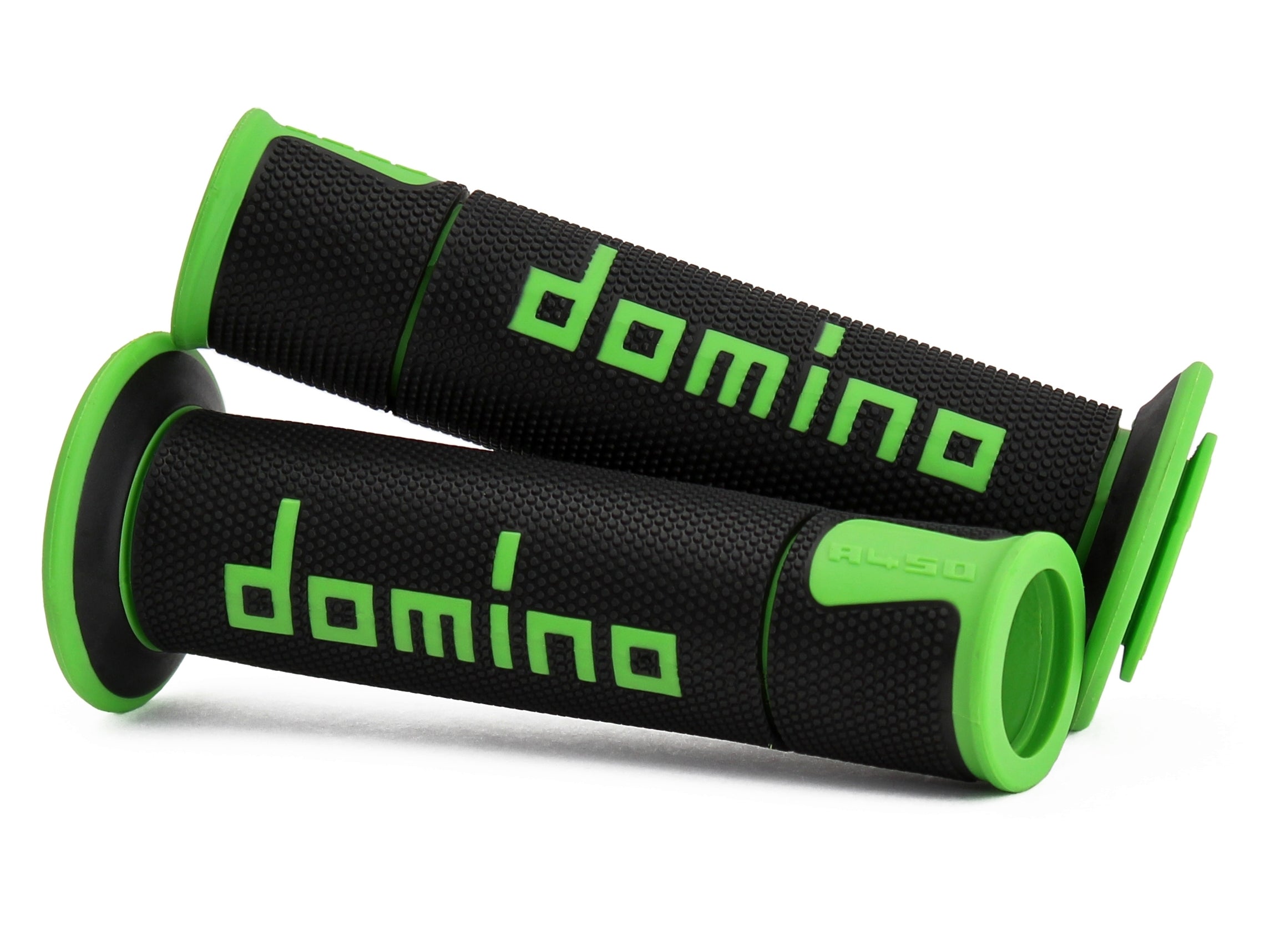 Poignée en caoutchouc Domino Racing A450 de différentes couleurs – Couleur principale Noir 