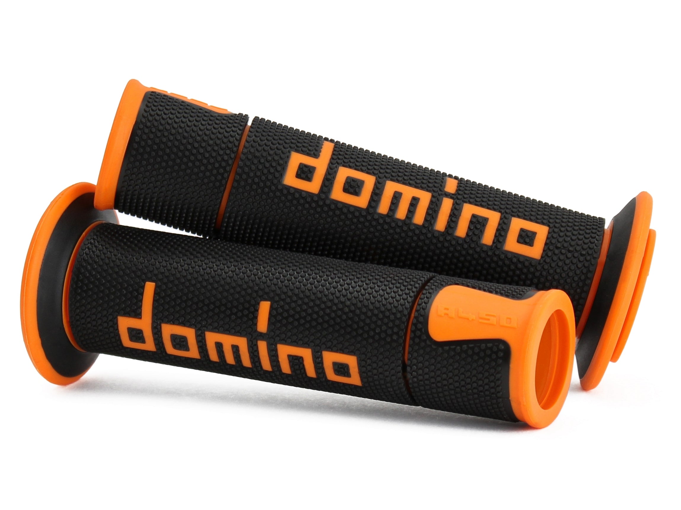 Poignée en caoutchouc Domino Racing A450 de différentes couleurs – Couleur principale Noir 
