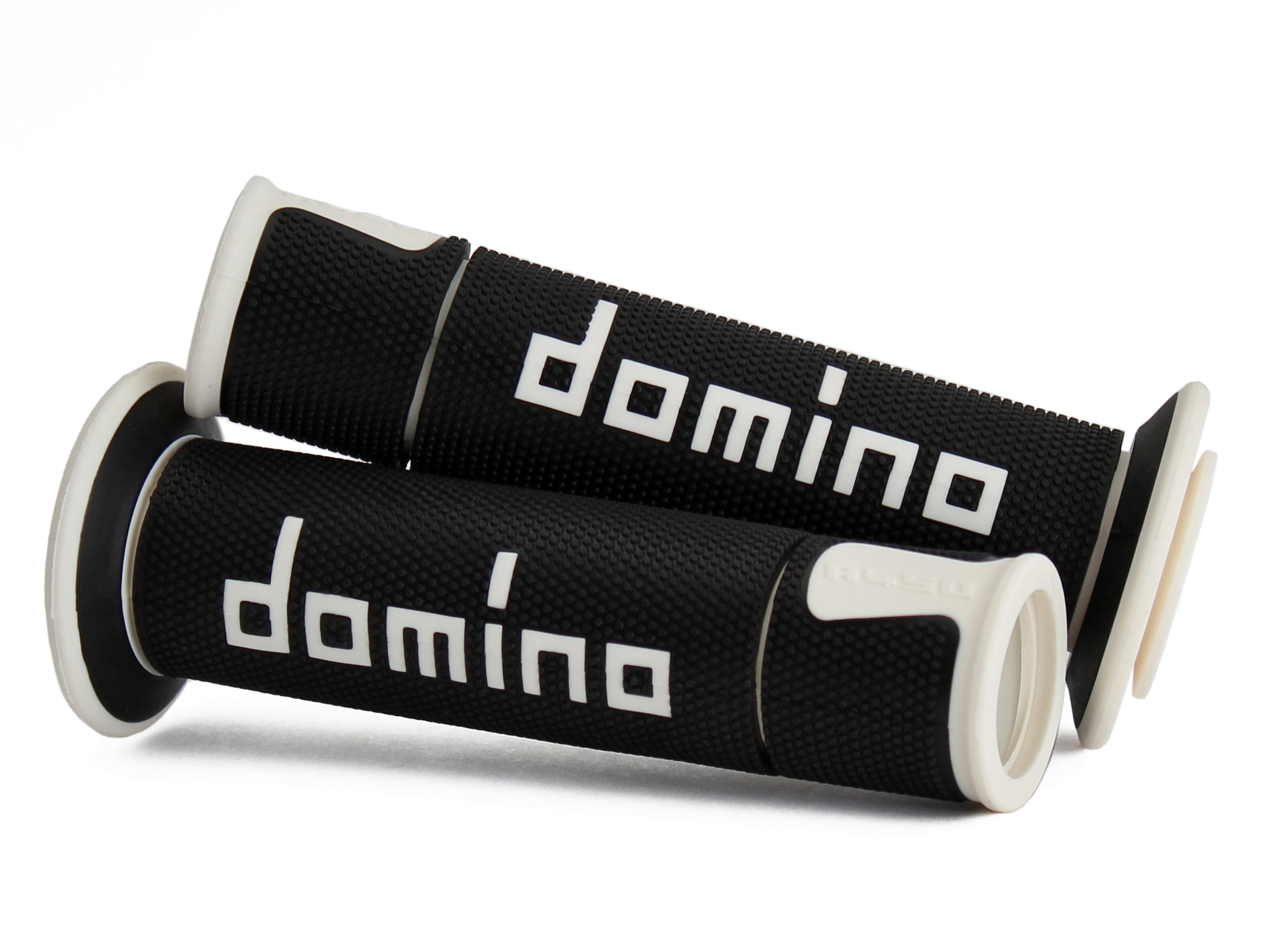 Poignée en caoutchouc Domino Racing A450 de différentes couleurs – Couleur principale Noir 