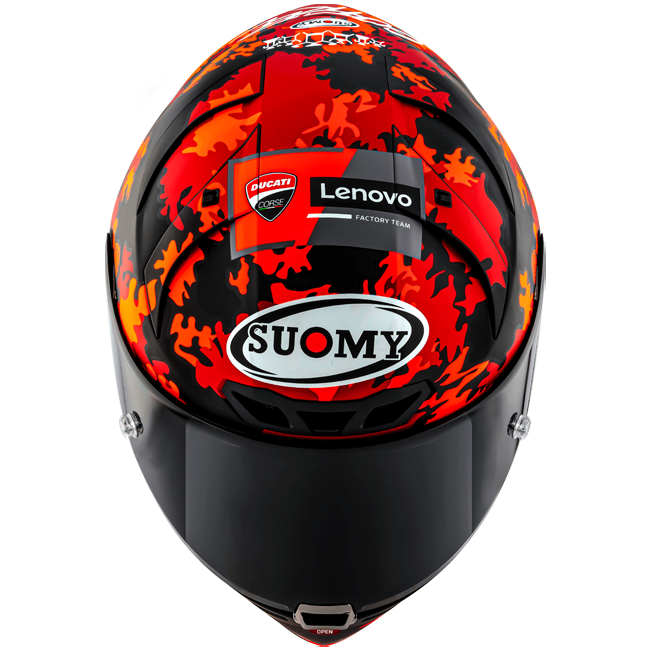 Casque Suomy S1-XR GP Francesco Pecco Bagnaia Réplique 2025 K6SX0018 