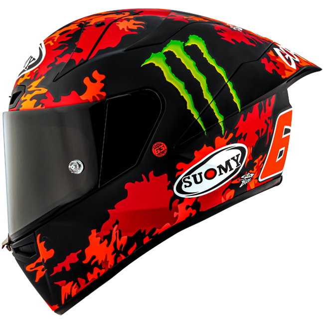 Casque Suomy S1-XR GP Francesco Pecco Bagnaia Monster Replica 2025 K6SX0017 