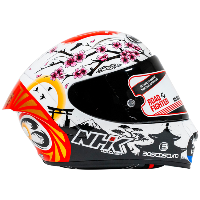 Casque de course NHK GP-R Tech Alonso López Motegi Japon Réplique 2024 