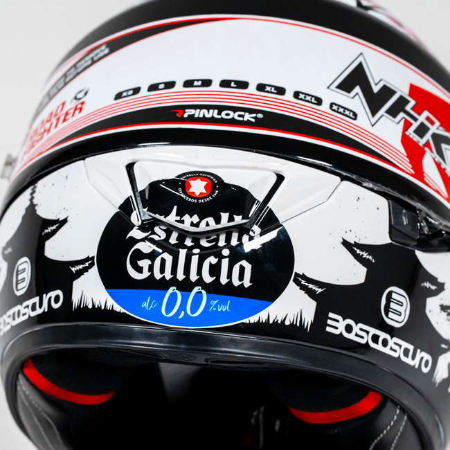 Casque de course NHK GP-R Tech Alonso López Motegi Japon Réplique 2024 