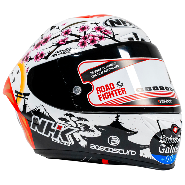 Casque de course NHK GP-R Tech Alonso López Motegi Japon Réplique 2024 