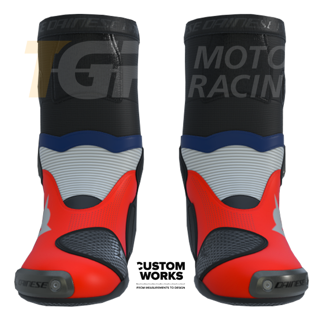 Bottes moto de course et route Dainese Axial 2 Air pour homme | Édition France | Custom Works 