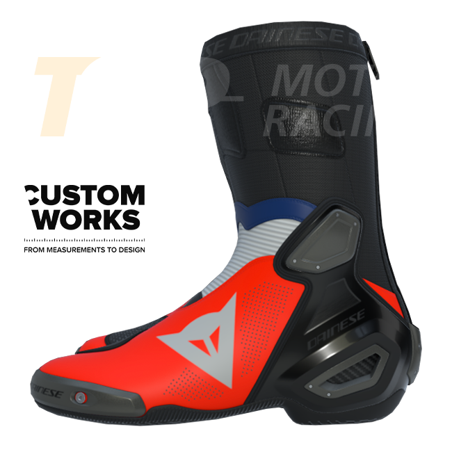 Bottes moto de course et route Dainese Axial 2 Air pour homme | Édition France | Custom Works 