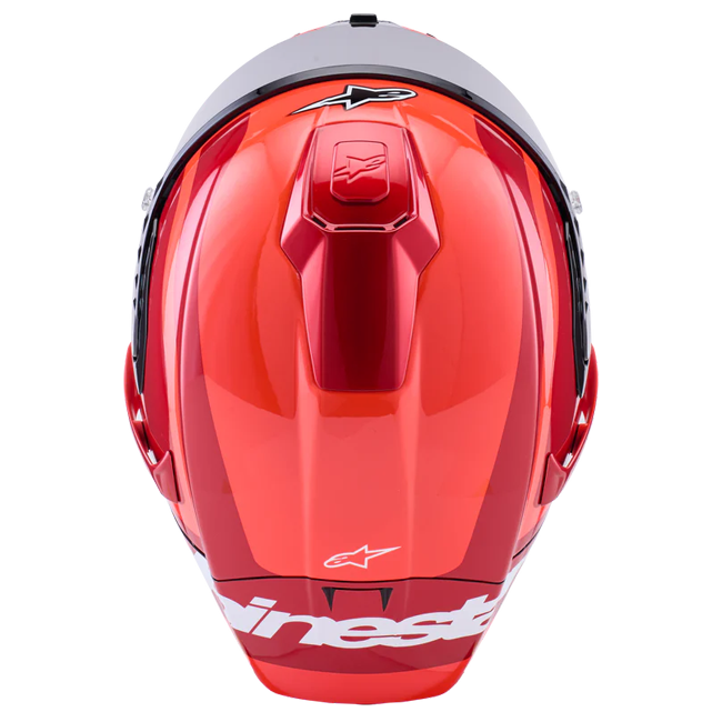 Casque Alpinestars Supertech R10 Arius Double Rouge brillant 8203926-1683 
