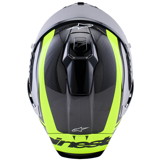 Casque Alpinestars Supertech R10 Arius Jaune Fluo Brillant 8203926-1699 