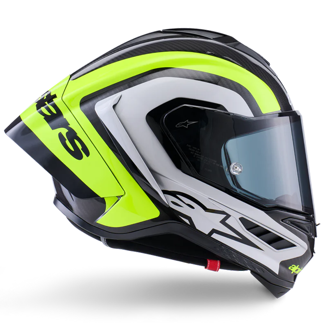 Casque Alpinestars Supertech R10 Arius Jaune Fluo Brillant 8203926-1699 