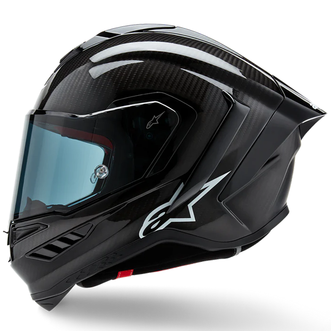 Casque Alpinestars Supertech R10 Solid Carbone Brillant 8200124-1902 