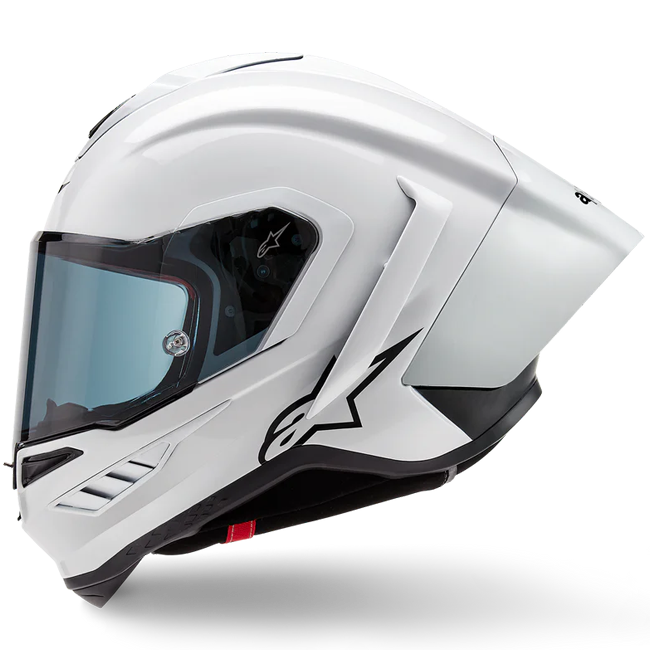 Casque Alpinestars Supertech R10 Solid Blanc Brillant 8200124-2170 