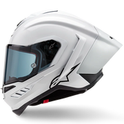 Casque Alpinestars Supertech R10 Solid Blanc Brillant 8200124-2170 