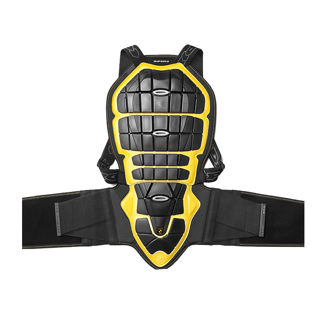 Spidi Back Warrior protection de dos | Hommes | Noir/Jaune 