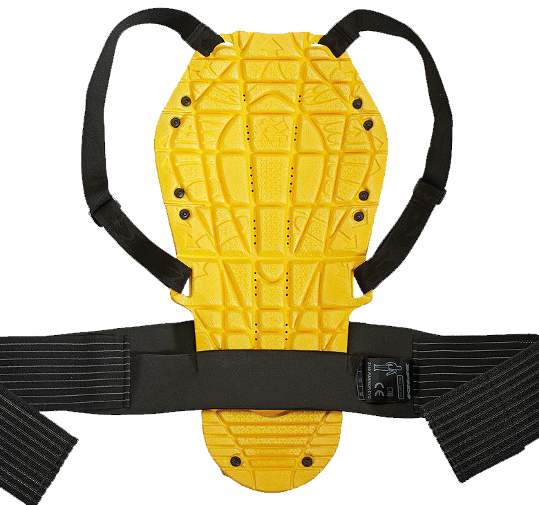 Spidi Back Warrior Evo protection dorsale | Hommes | Noir/Jaune 