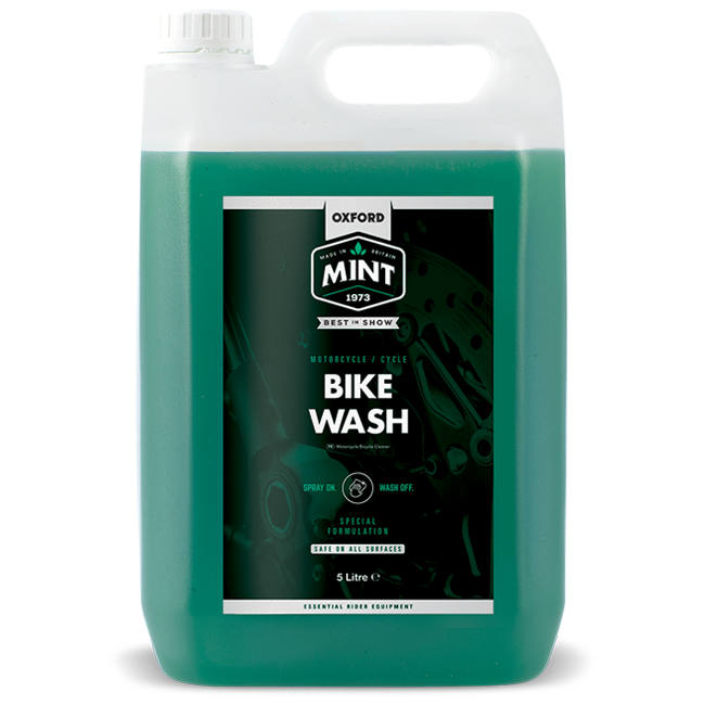 Oxford Mint nettoyant pour moto "Bike Wash" - bidon de 5 L 