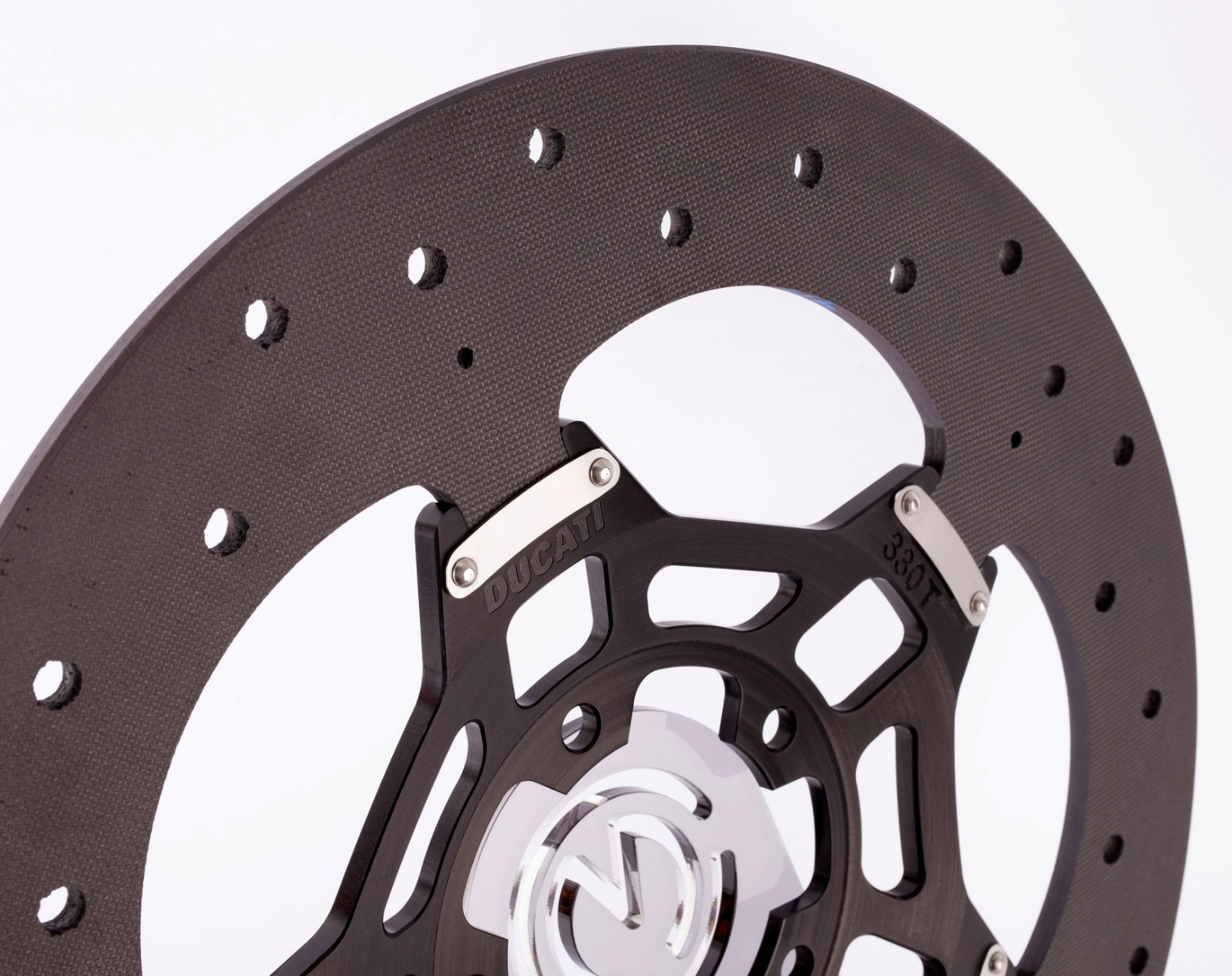 Kit SICOM Carbon-Céramique Disques de frein Style GP SSP 330x6mm pour Ducati Panigale V4/S/R (18-24) 