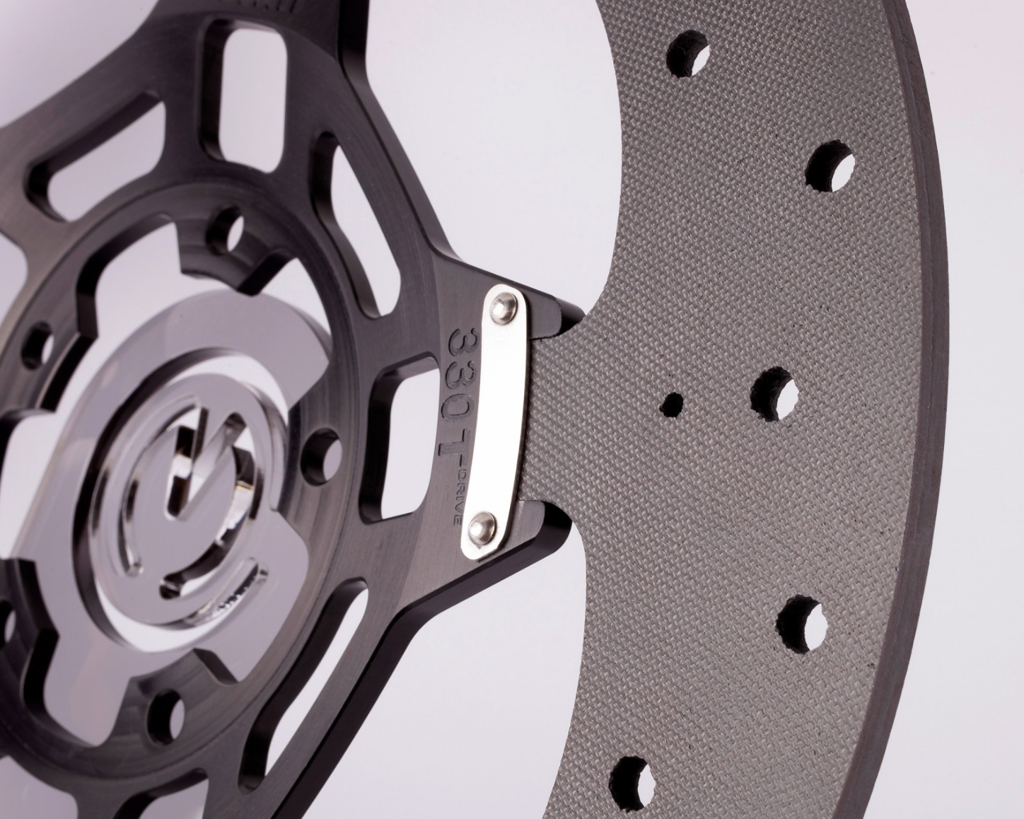 Kit SICOM Carbon-Céramique Disques de frein Style GP SSP 330x6mm pour Ducati Panigale V4/S/R (18-24) 